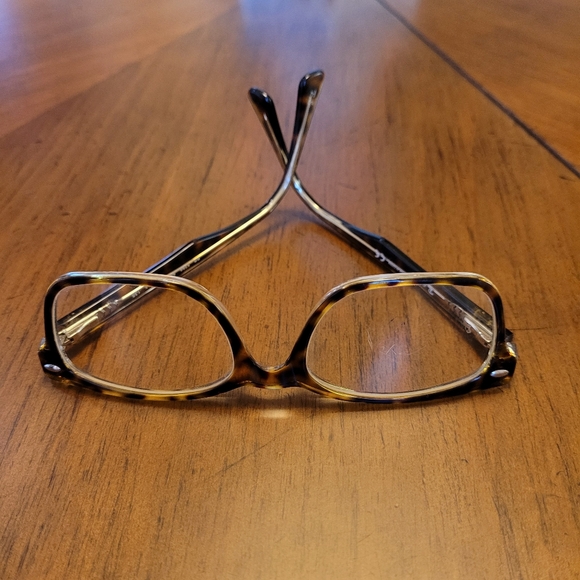 Ray Ban Tortoise Eyeglass Frames - "FRAMES ONLY" - Picture 2 of 9